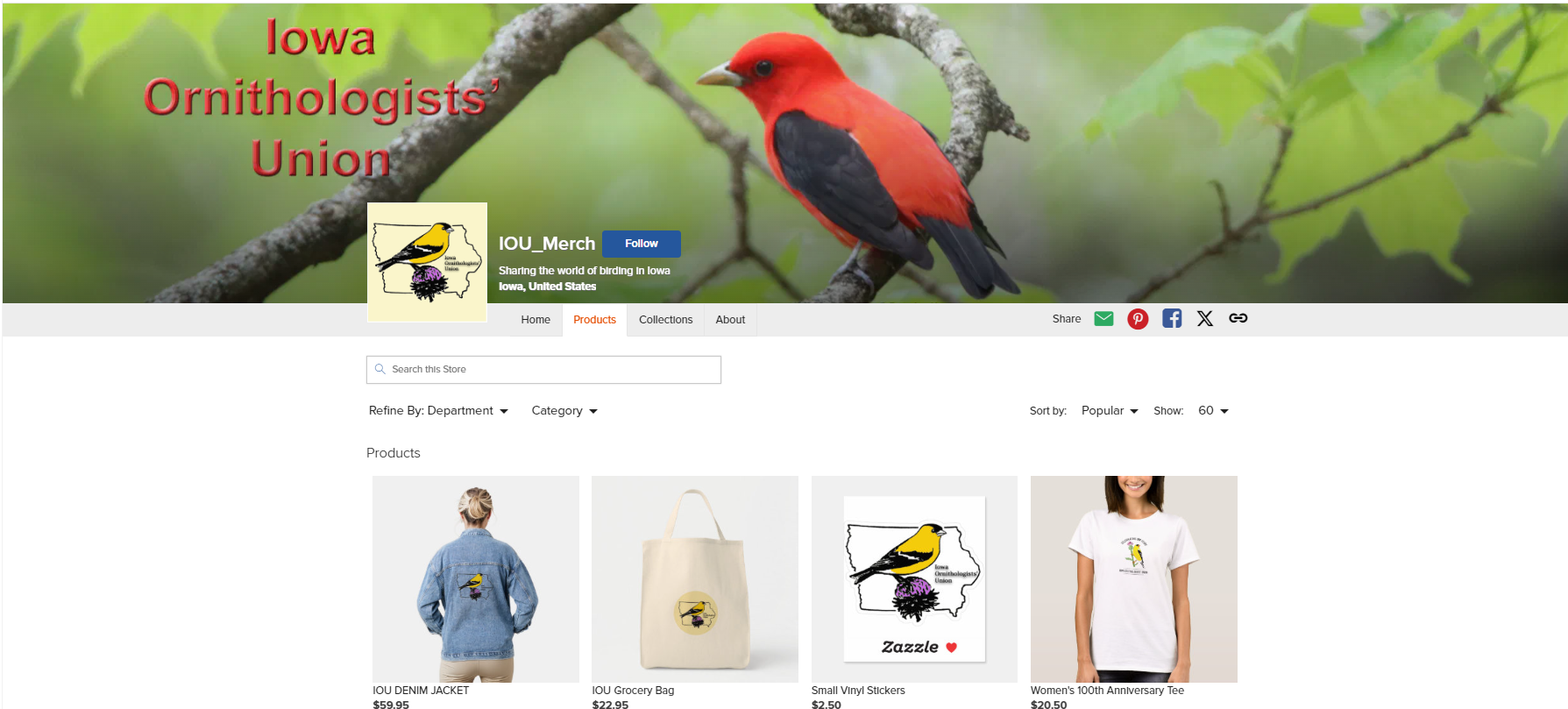 IOU Merch Store